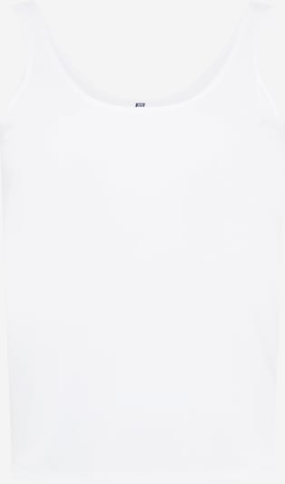PIECES Curve Haut 'KAMALA' en blanc, Vue avec produit