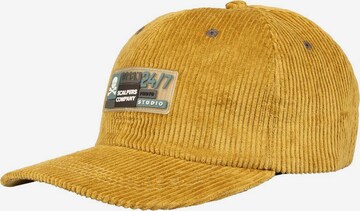 Scalpers Cap 'Rubber P' in Yellow: front