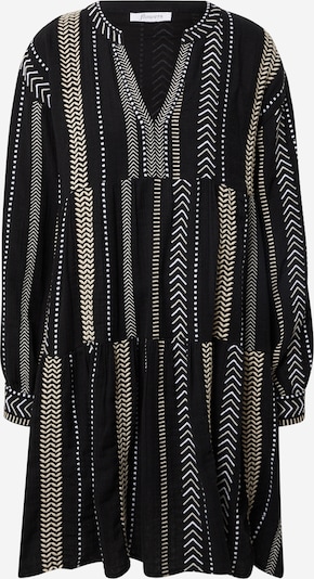 Rochie 'Kufiya' Flowers for Friends pe negru / alb, Vizualizare produs