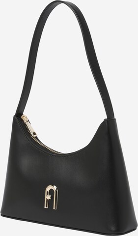 FURLA Shoulder Bag 'DIAMANTE' in Black: front