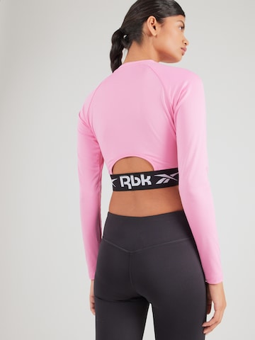 Reebok Funkcionalna majica | roza barva