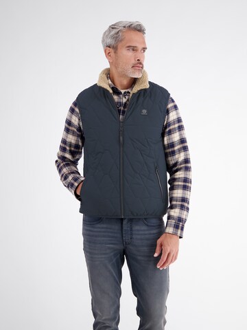 LERROS Sportbodywarmer in Blauw: voorkant