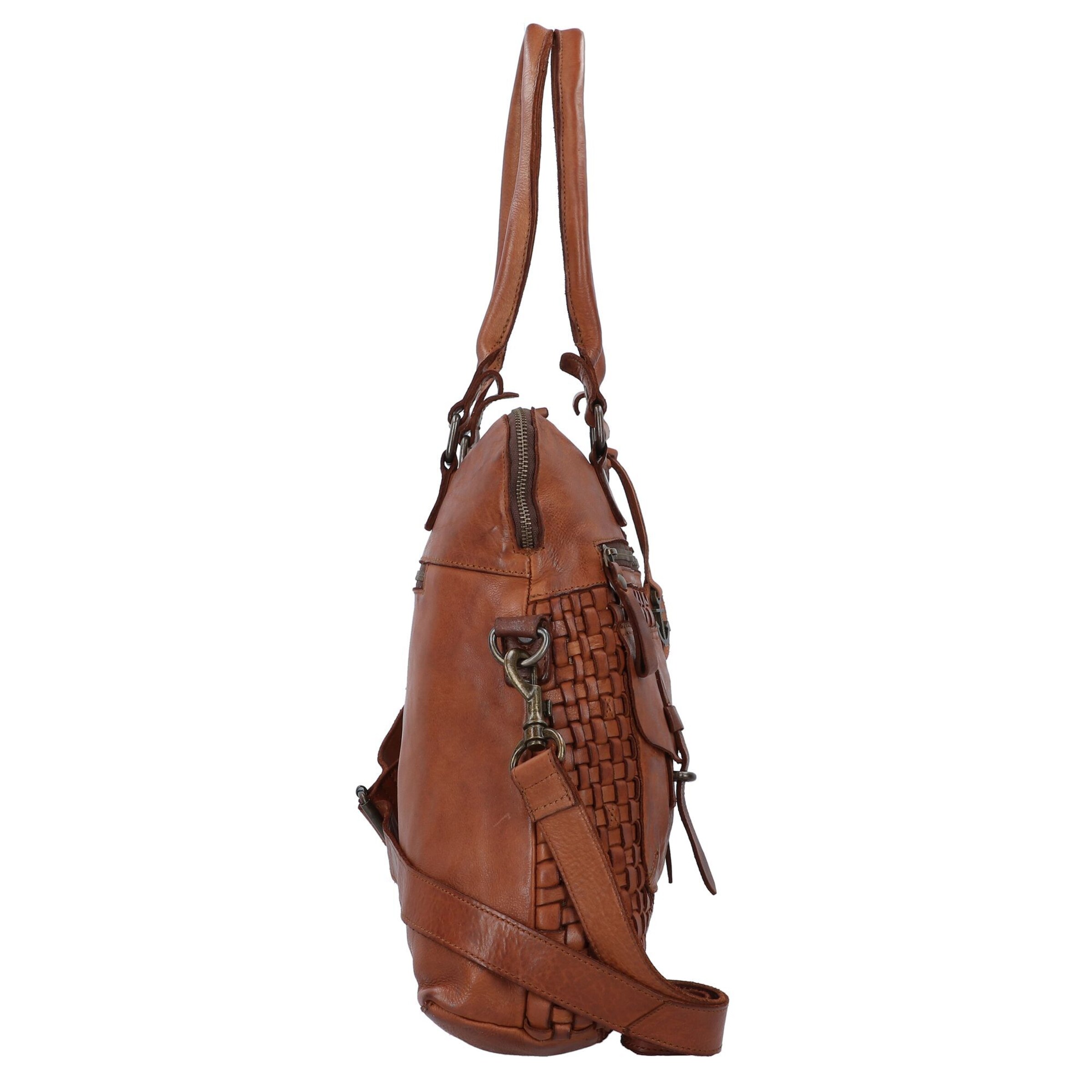 Harbour 2nd Shoulder bag 'Urban Poets' in Brown