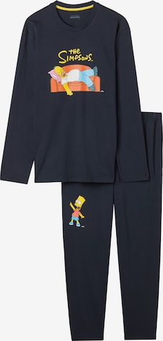 INTIMISSIMI Long Pajamas 'THE SIMPSONS HOMER' in Blue: front