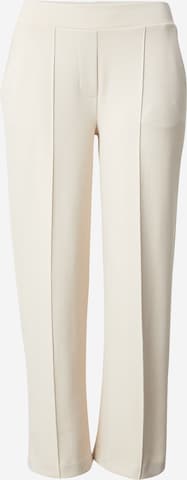 Regular Pantalon à plis Smith&Soul en beige : devant