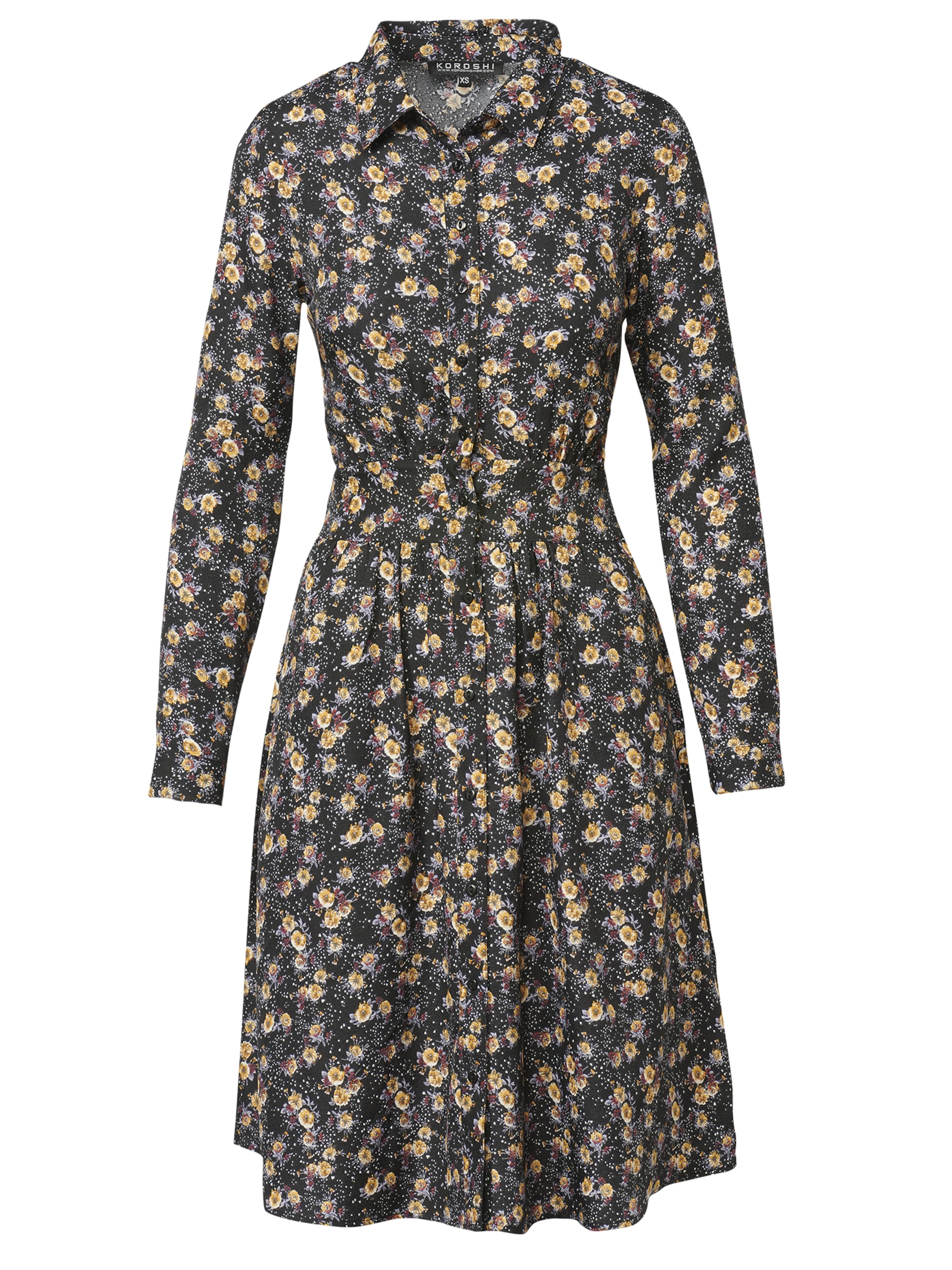 KOROSHI Šaty - Zmiešané farby: predná strana