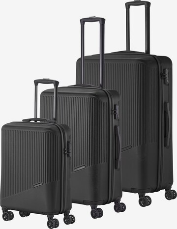 Set di valigie 'Bali' di TRAVELITE in nero: frontale