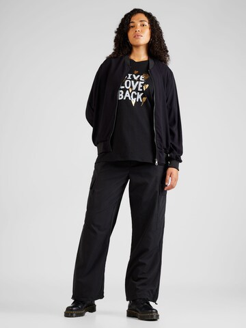 Z-One T-Shirt 'Giada' in Schwarz