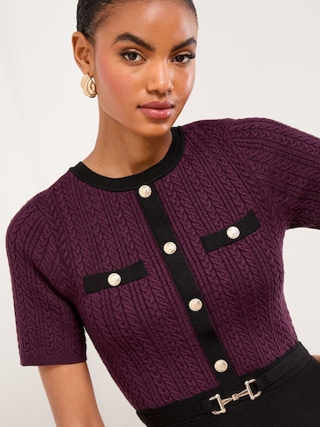 Lipsy Плетена рокля в червено