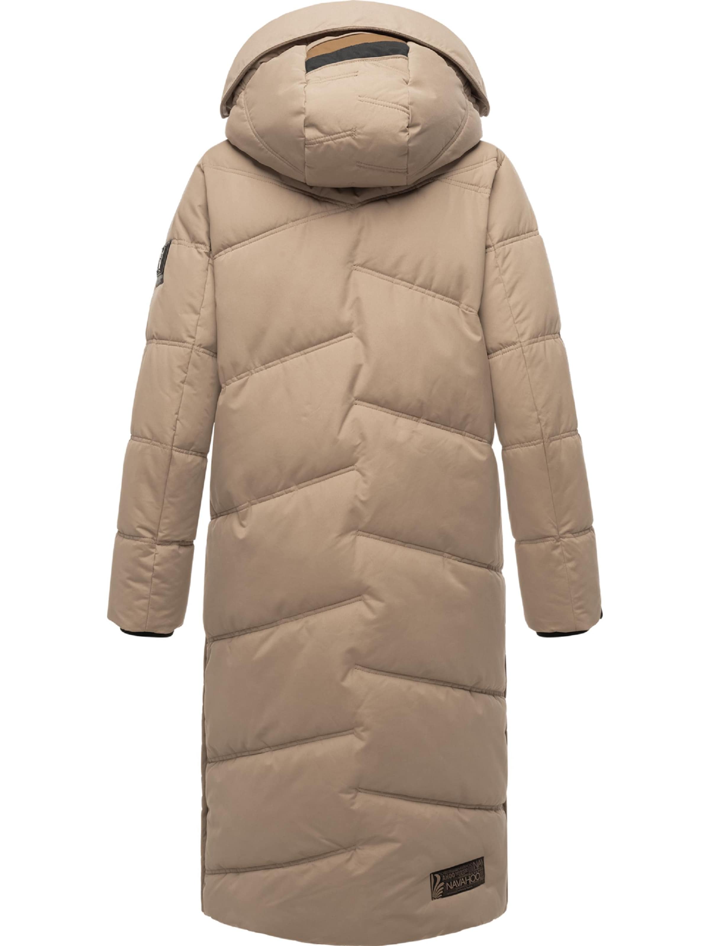 brūns NAVAHOO Ziemas mētelis 'Kuschelmausi'