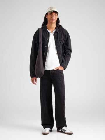 T-Shirt 'JJESPLIT' JACK & JONES en bleu