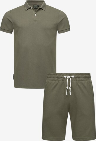 Ragwear Jogginganzug 'Porpi' in Grün: predná strana