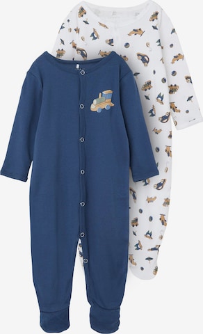 NAME IT - Pijama en azul: frente