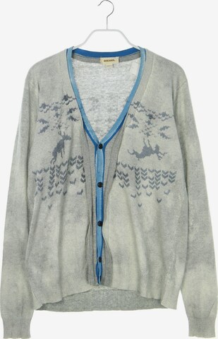 DIESEL Sweater & Cardigan in L in Grey: front