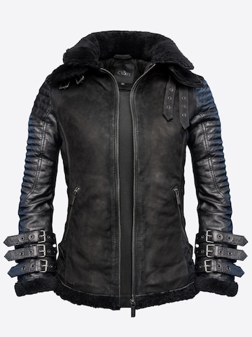 Crone Winter Jacket 'FROST SHEARLING DAMEN' in Black: front