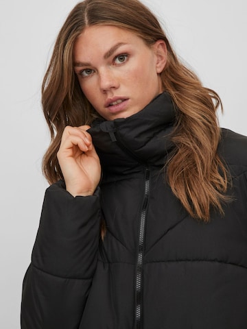 VILA Winter coat in Black