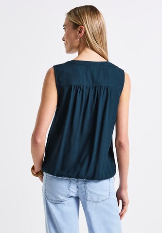 STREET ONE Bluse in Blau