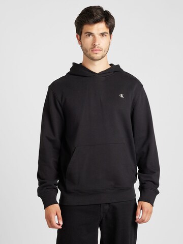 Calvin Klein Jeans Sweatshirt in Schwarz: Vorderseite