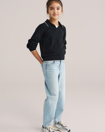 WE Fashion Trui in Zwart