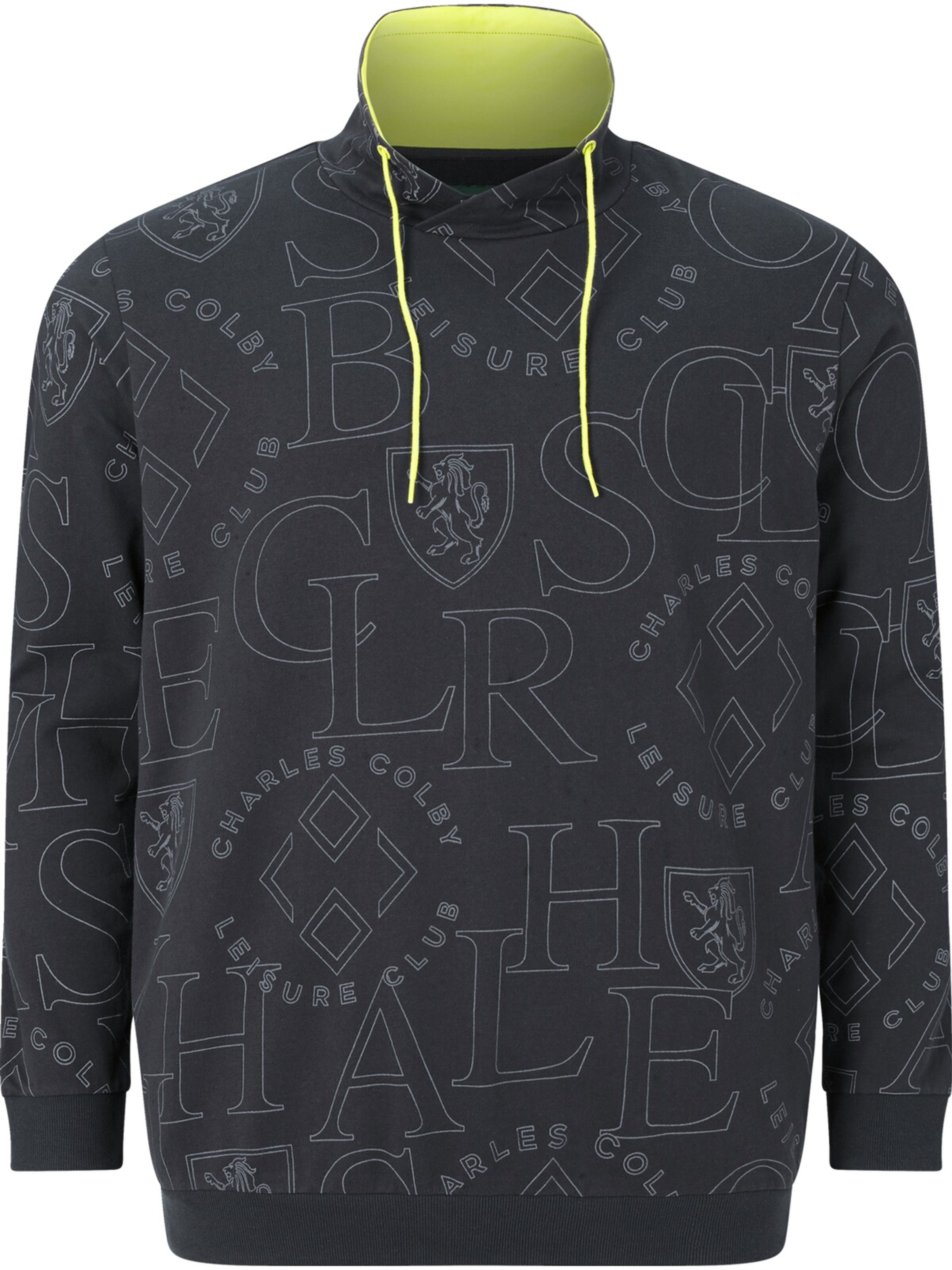 Charles Colby Sweatshirt ' Earl Everts ' in Grey: front