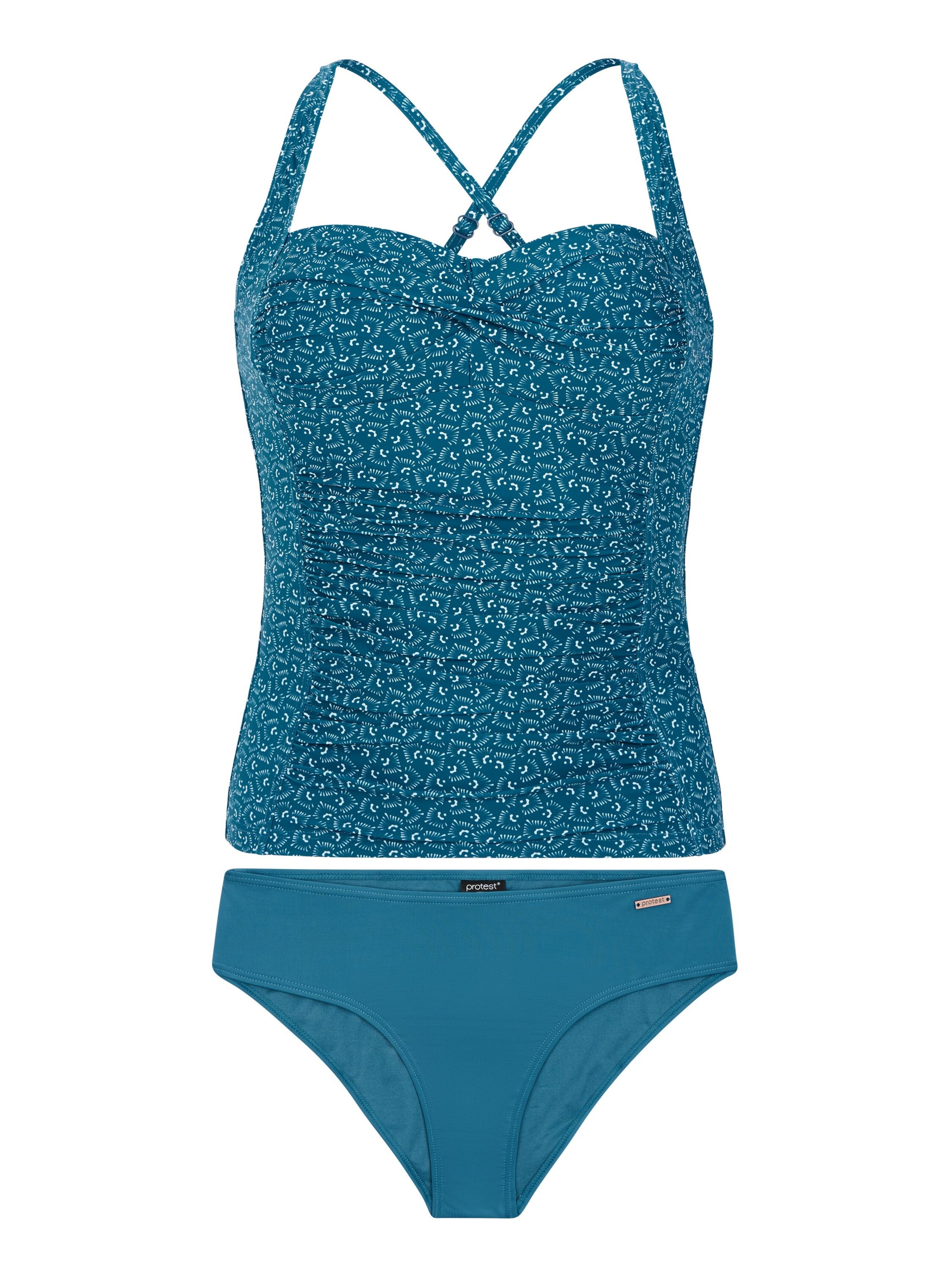 PROTEST Tankini 'PRTHIDAYA' in Blau: Vorderseite