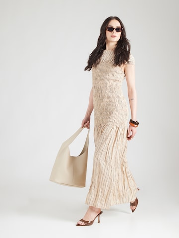 & Other Stories Sukienka w kolorze beżowy