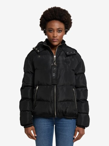 Carlo Colucci Winterjacke 'Daverda' in Schwarz: predná strana