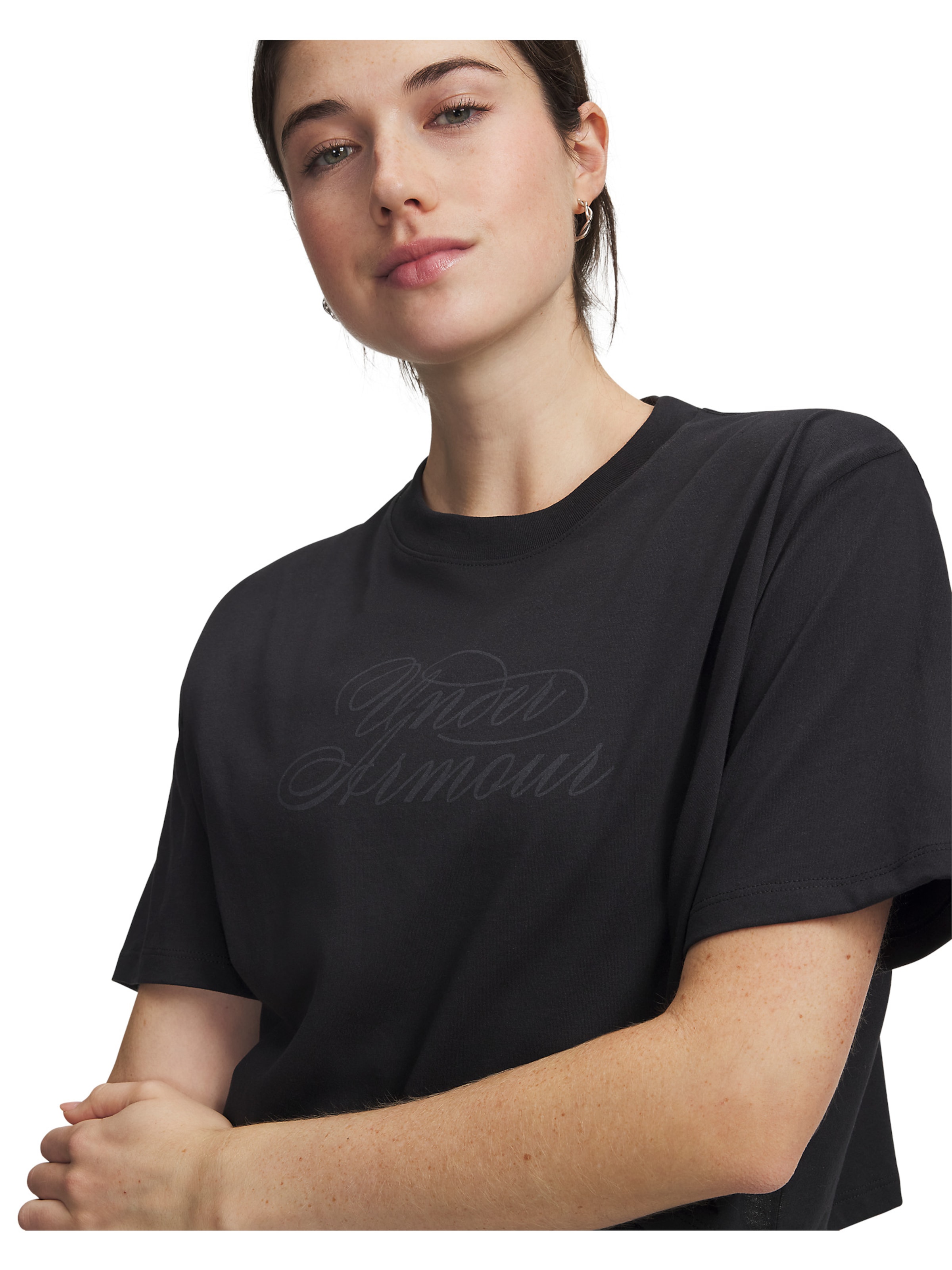 UNDER ARMOUR Shirt in Zwart