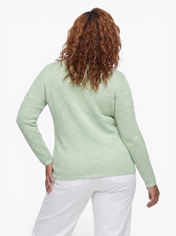 ONLY Carmakoma Pullover 'CARGeena' in Grün