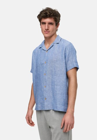 Kronstadt Comfort fit Overhemd 'Ayers' in Blauw
