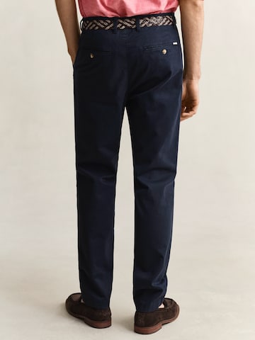 GANT Liibuv Chino-püksid 'CLASSIC', värv sinine