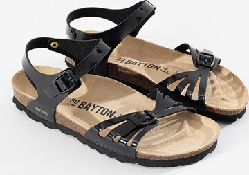 Bayton Sandaler med rem 'Eos' i sort