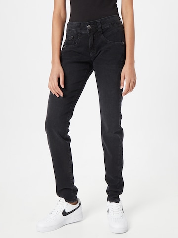 Herrlicher Skinny Jeans 'Gila' i svart: framsida