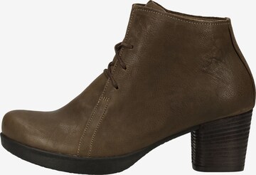 THINK! Booties in Brown