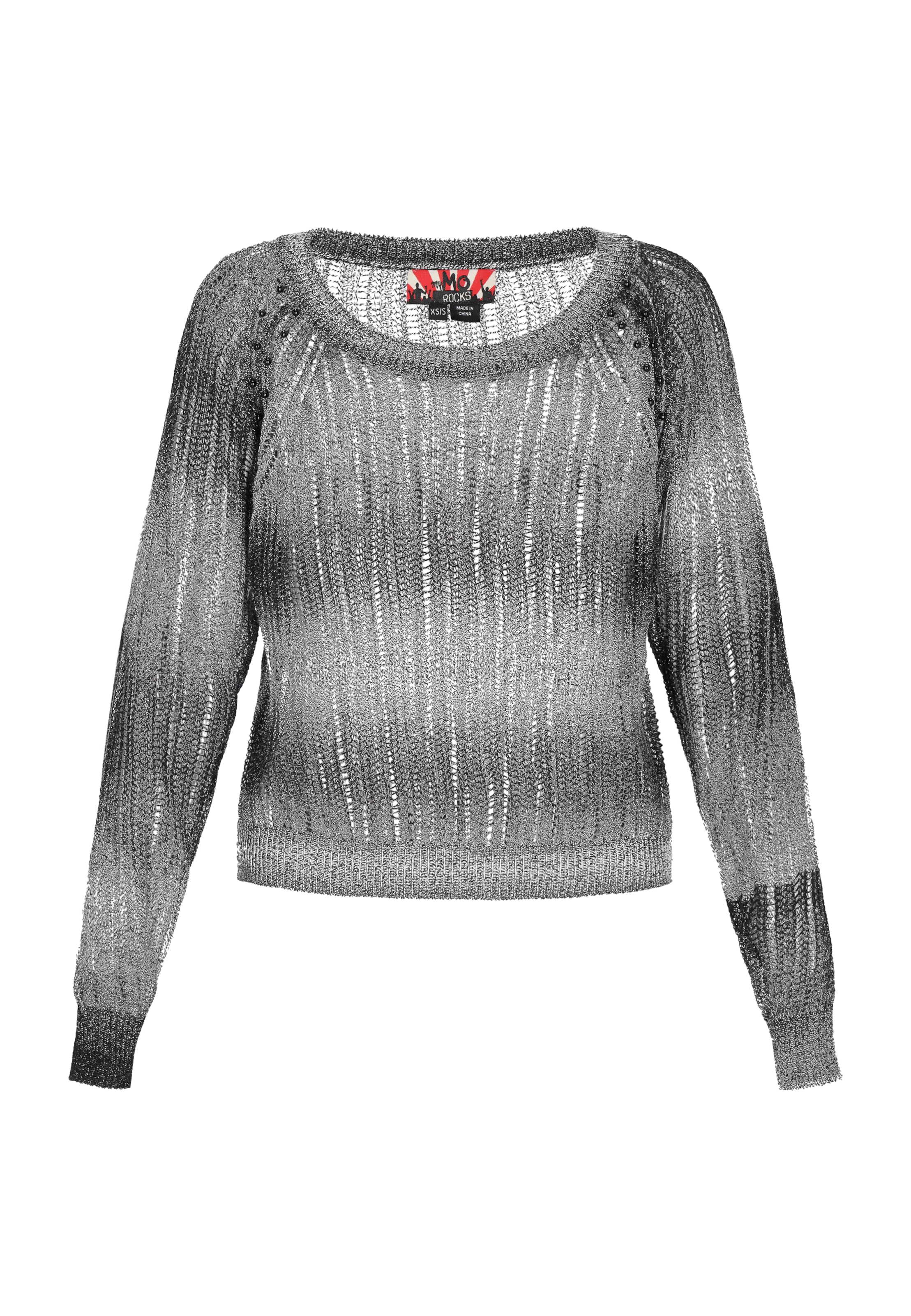 myMo ROCKS - Pullover em preto: frente