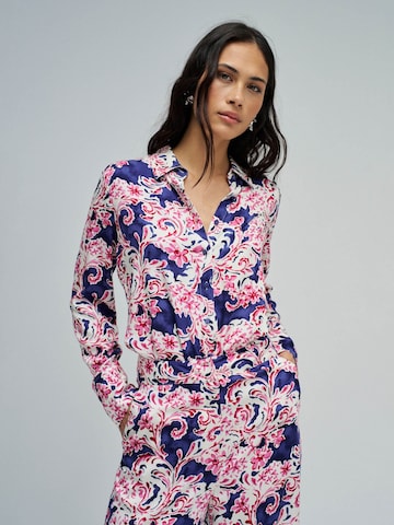 Salsa Jeans Blouse in Blauw: voorkant