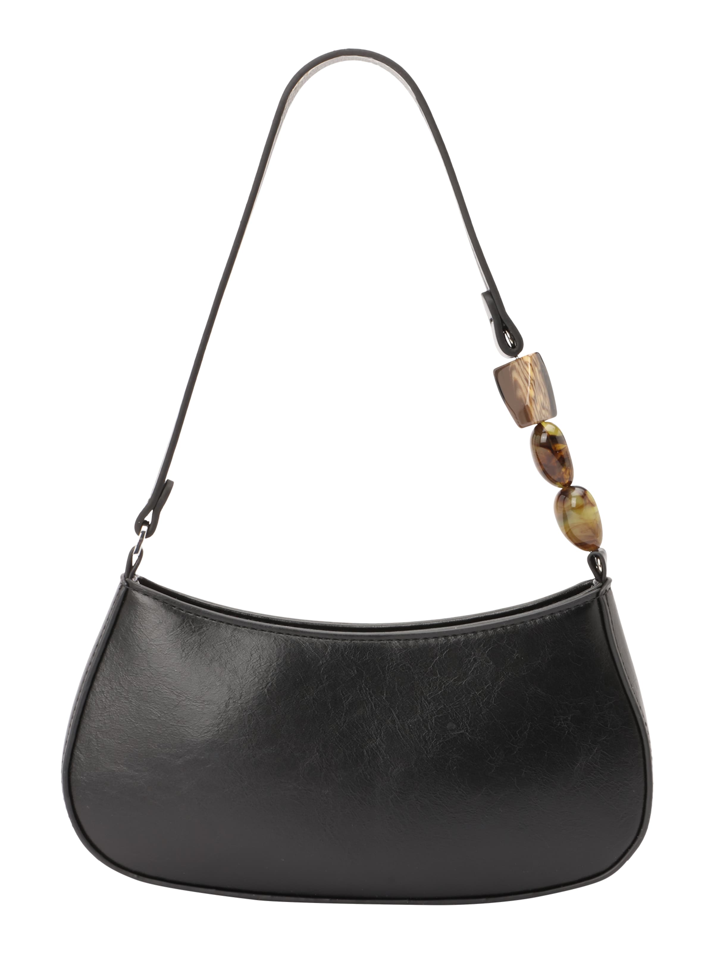 Sac bandoulière 'Sadiel' TOPSHOP en noir : devant