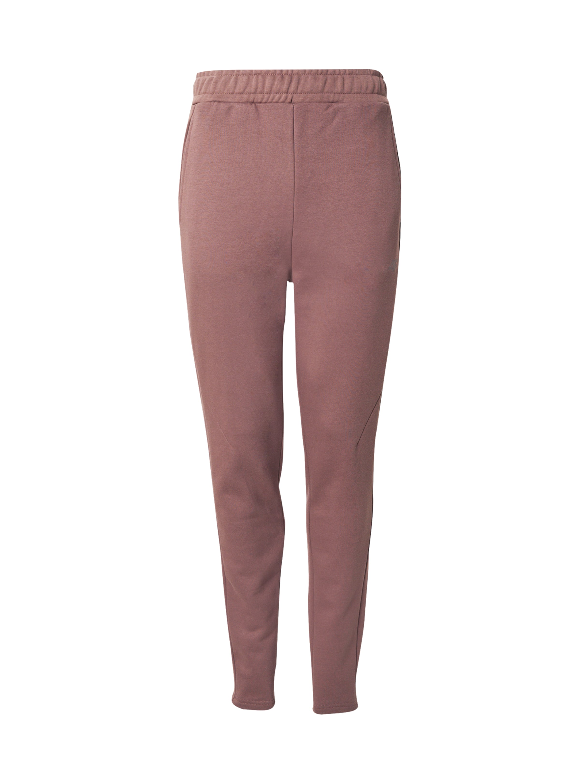 4F Normální Sportovní kalhoty – hnědá: přední strana