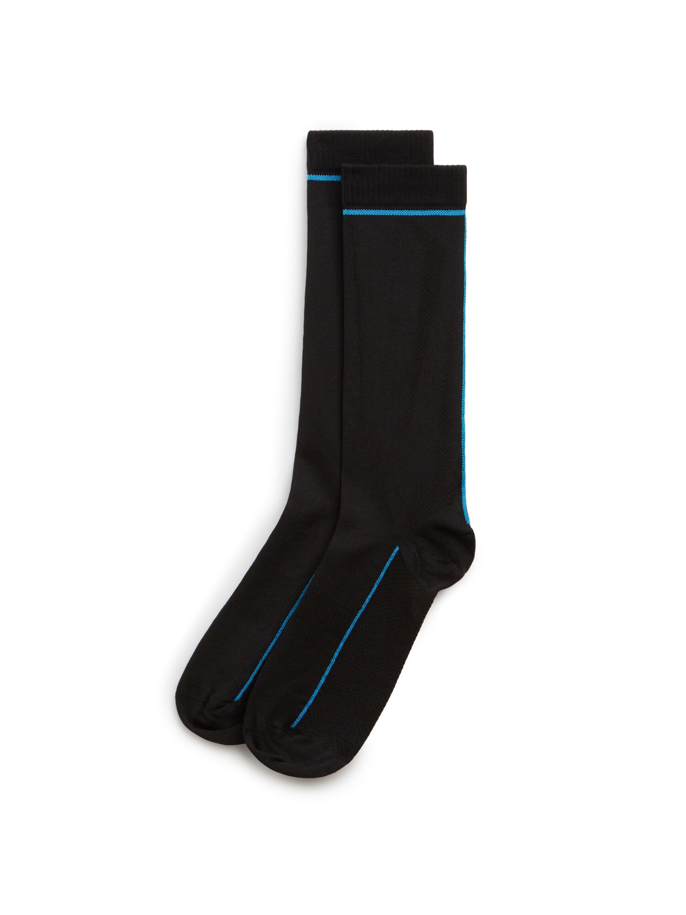 IUMAN Intimissimi Uomo Athletic Socks in Black: front