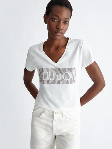 Liu Jo - Camiseta en blanco: frente