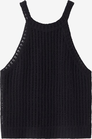 Tops en tricot 'FUSTA' MANGO en noir : devant