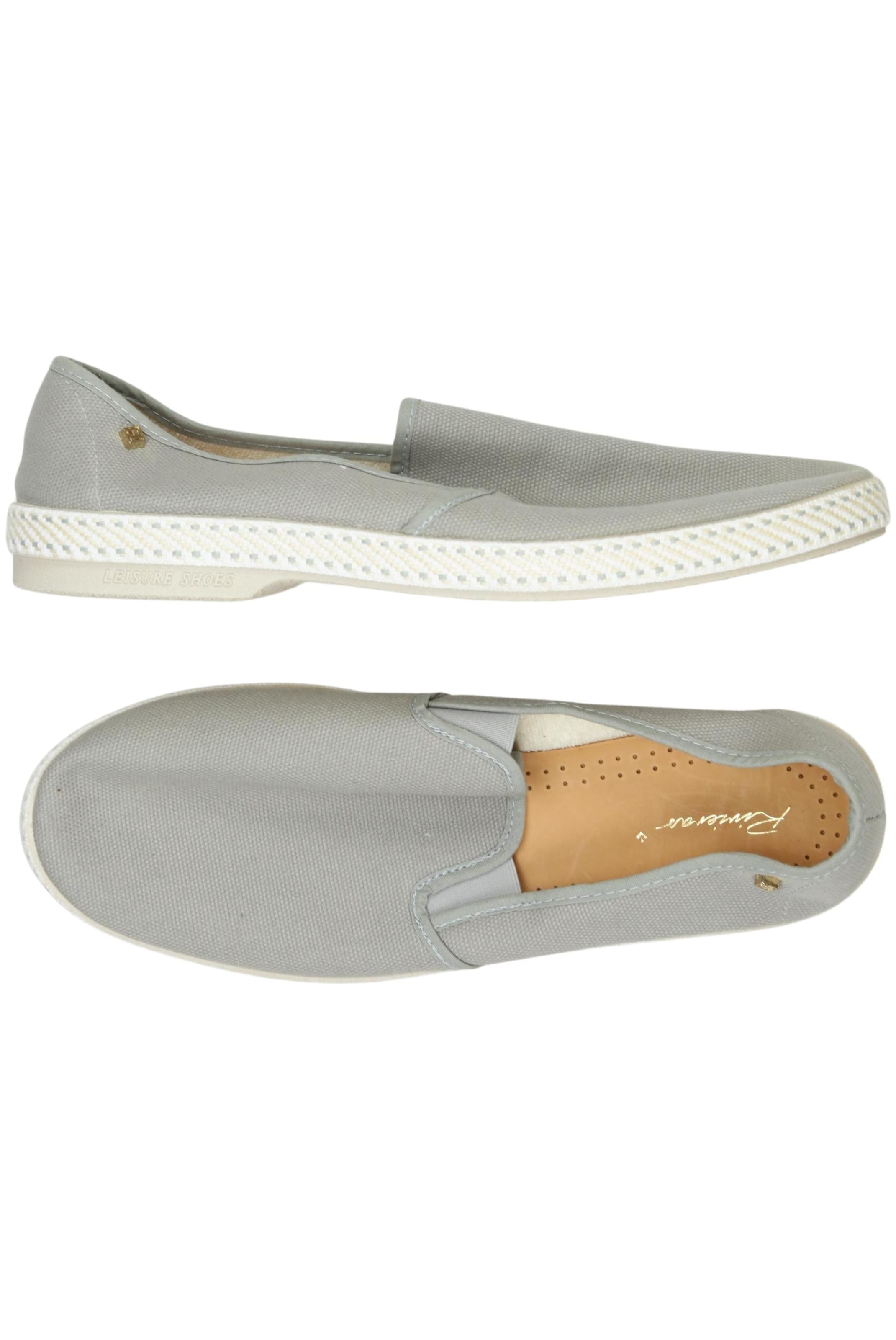 Rivieras Halbschuh 42 in Grau: Vorderseite