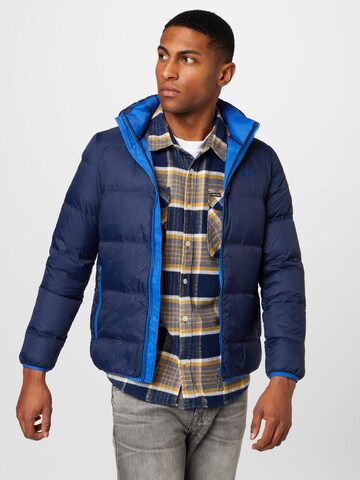 La Martina Winter jacket in Blue: front