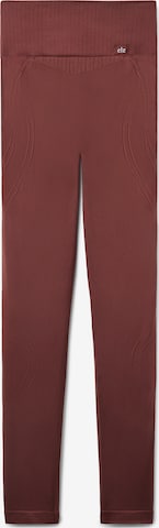 CALZEDONIA Leggings 'Double Scrunch' in Brown: front