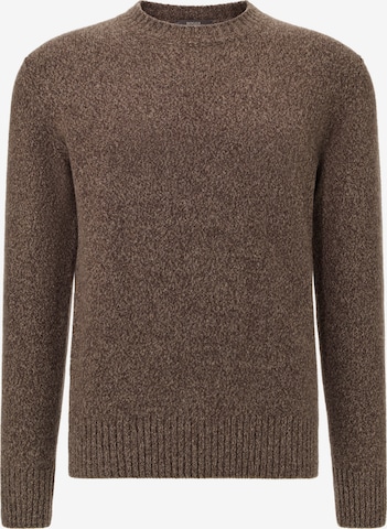 Boggi Milano Sweater in Brown: front