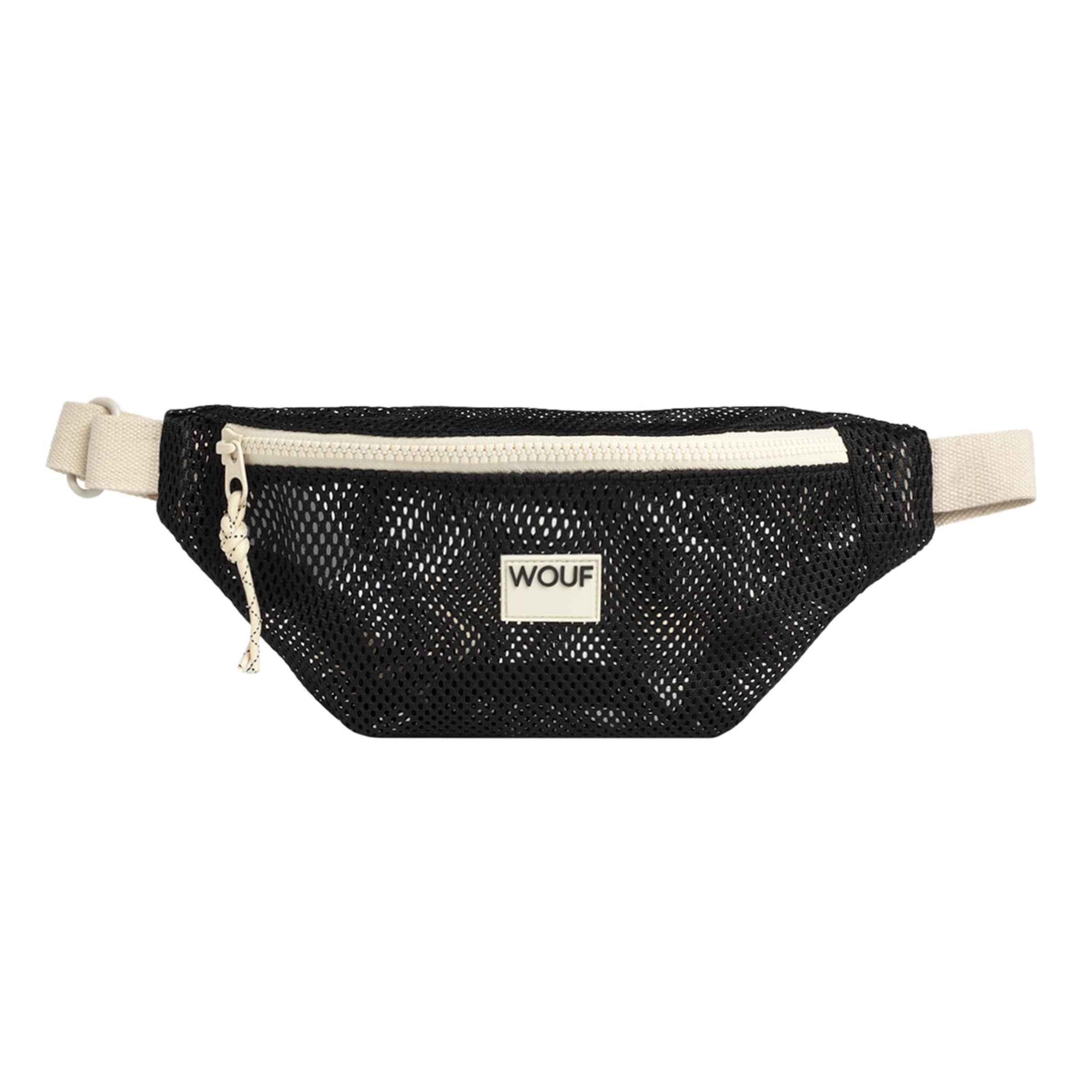 Wouf Fanny Pack in Black: front