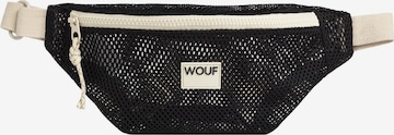 Wouf Gürteltasche in Schwarz: Vorderseite