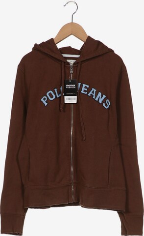 Polo Ralph Lauren Sweatshirt & Zip-Up Hoodie in XL in Brown: front