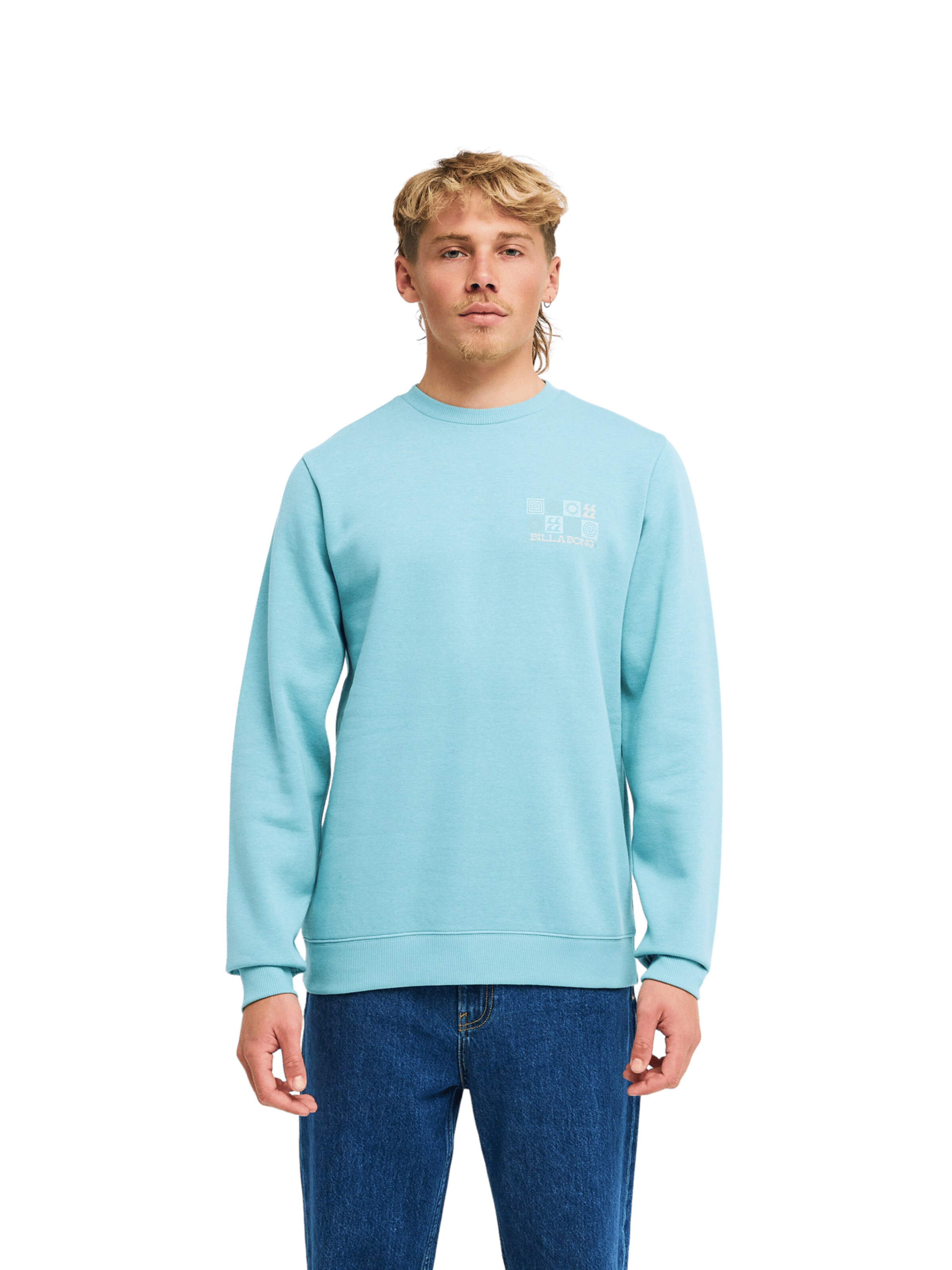 BILLABONG Sweatshirt 'Foundation' in Blue