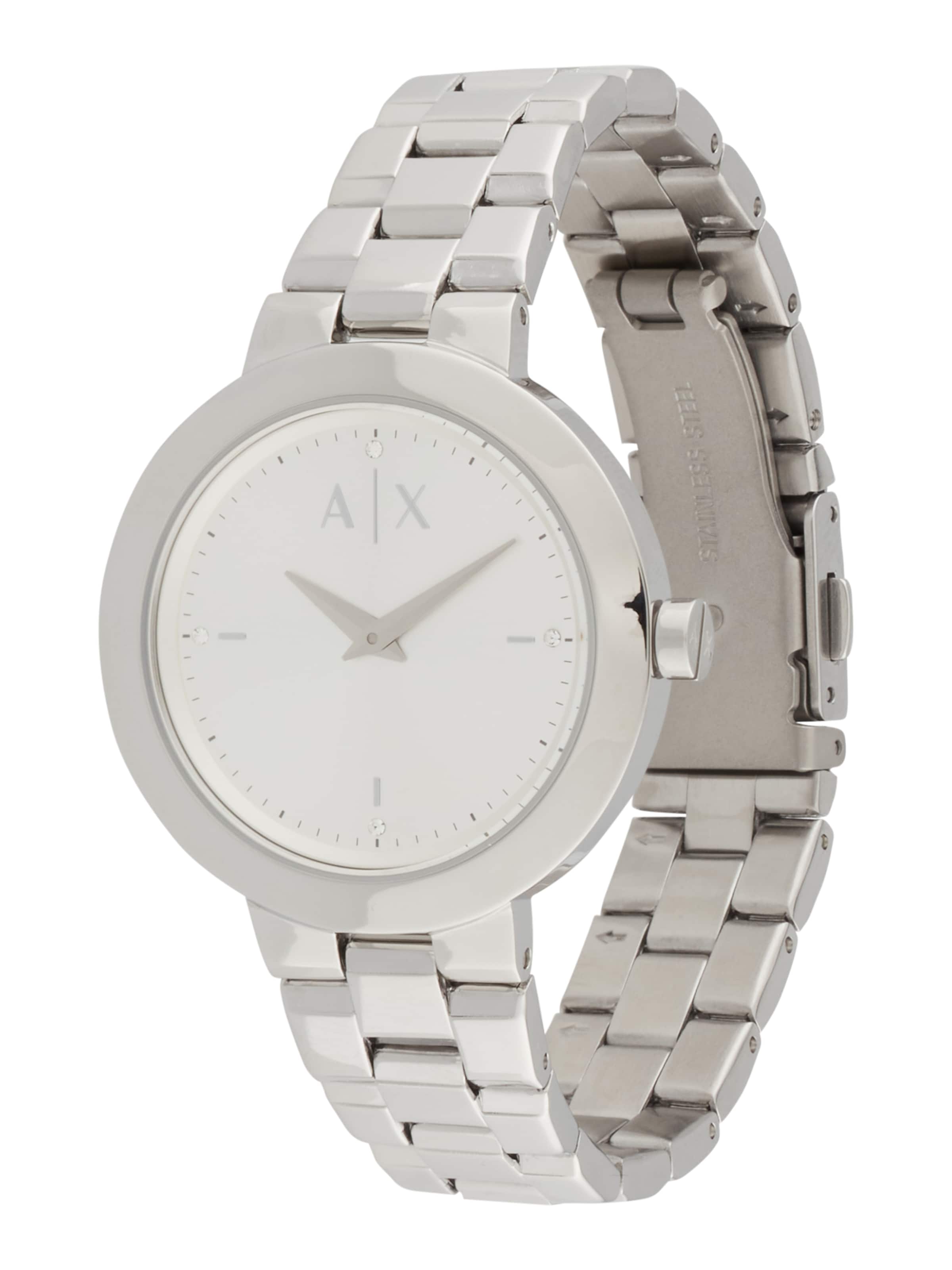ARMANI EXCHANGE Analog watch in Silver: front